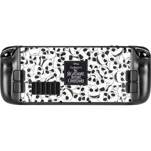 Disney The Nightmare Before Christmas Jack Skellington Pattern Steam Deck Handheld Gaming Computer Skin